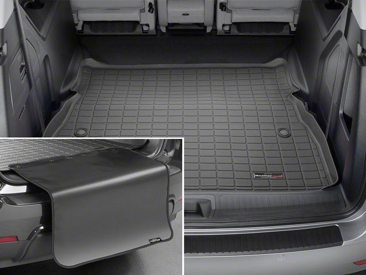 Weathertech Jeep Cherokee Cargo Liner with Bumper Protector; Behind 2nd