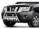 Bull Bar with 2.50-Inch LED Cube Lights; Stainless Steel (14-23 Jeep Cherokee KL)