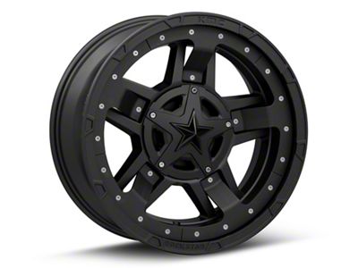 XD Rockstar III Matte Black Wheel; 20x9 (84-01 Jeep Cherokee XJ)