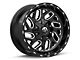 Fuel Wheels Triton Gloss Black Milled Wheel; 17x9 (84-01 Jeep Cherokee XJ)