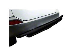 Rear Bumper Guard; Double Layer; Black (14-23 Jeep Cherokee KL, Excluding Trailhawk)