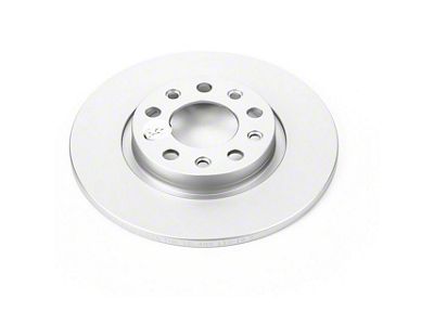 PowerStop Evolution Coated Rotor; Rear (14-23 Jeep Cherokee KL w/ Single Piston Front Calipers)
