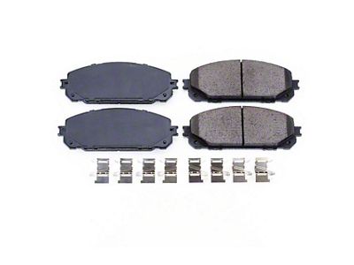 PowerStop Z17 Evolution Plus Clean Ride Ceramic Brake Pads; Front Pair (17-23 Jeep Cherokee KL w/ Dual Piston Front Calipers)