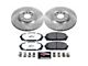 PowerStop Z36 Extreme Truck and Tow Brake Rotor and Pad Kit; Front (17-23 Jeep Cherokee KL w/ Dual Piston Front Calipers)
