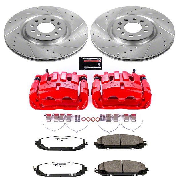 PowerStop Jeep Cherokee Z36 Extreme Truck and Tow Brake Rotor, Pad and