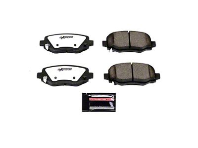 PowerStop Z36 Extreme Truck and Tow Carbon-Fiber Ceramic Brake Pads; Rear Pair (14-23 Jeep Cherokee KL)