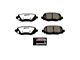PowerStop Z36 Extreme Truck and Tow Carbon-Fiber Ceramic Brake Pads; Rear Pair (14-23 Jeep Cherokee KL)