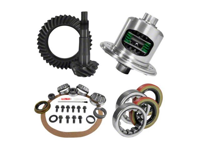 USA Standard Gear 8.25-Inch Posi Rear Axle Ring and Pinion Gear Kit with Install Kit; 3.07 Gear Ratio (97-01 Jeep Cherokee XJ)
