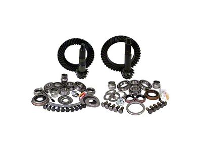 USA Standard Gear Dana Spicer 30 Front Axle/8.25-Inch Rear Axle Ring and Pinion Gear Kit with Install Kit; 4.56 Gear Ratio (87-95 Jeep Wrangler YJ)