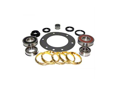 USA Standard Gear Bearing Kit with Synchros for AX15 Manual Transmission (88-97 Jeep Wrangler YJ & TJ)