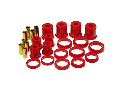 Front Control Arm Bushing Kit; Red (84-01 Jeep Cherokee XJ)