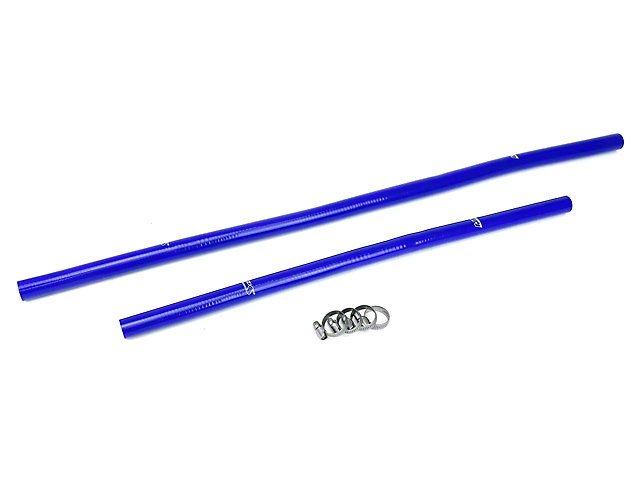 HPS Silicone Heater Coolant Hose Kit; Blue (91-01 4.0L Jeep Cherokee XJ)