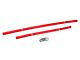 HPS Silicone Heater Coolant Hose Kit; Red (91-01 4.0L Jeep Cherokee XJ)