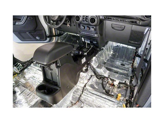 Hushmat Sound Deadening and Insulation Kit; Firewall (84-01 Jeep Cherokee XJ 2-Door)