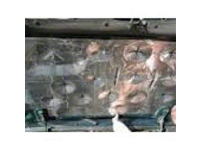 Hushmat Sound Deadening and Insulation Kit; Roof (84-01 Jeep Cherokee XJ 2-Door)