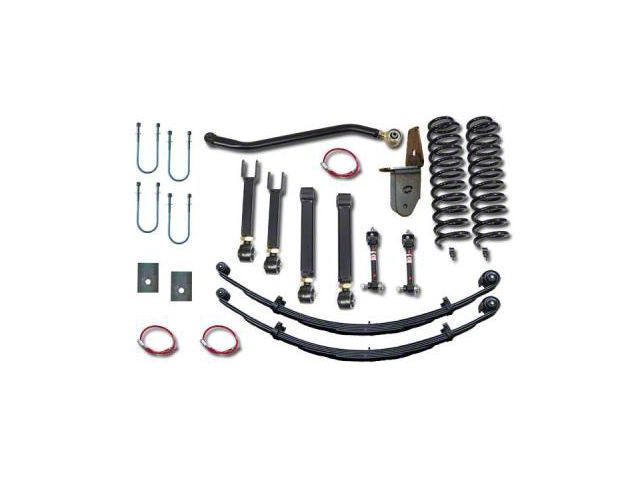 Clayton Off Road 4.50-Inch Overland Plus Short Arm Suspension Lift Kit (84-01 Jeep Cherokee XJ)