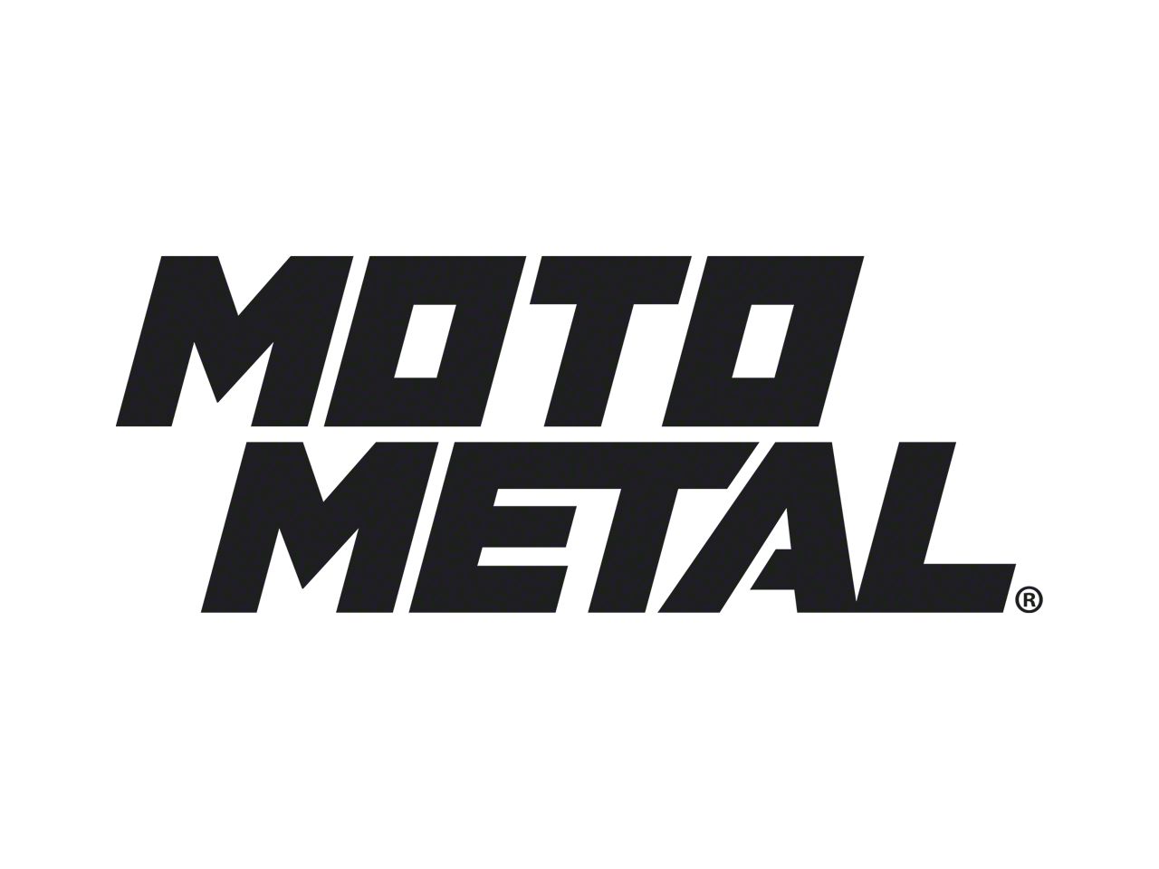 thumbnail image 2 of Moto Metal MO970 Decal Sticker – 60mm, Black With Chrome Letters, MO 479L214 2 of 3
