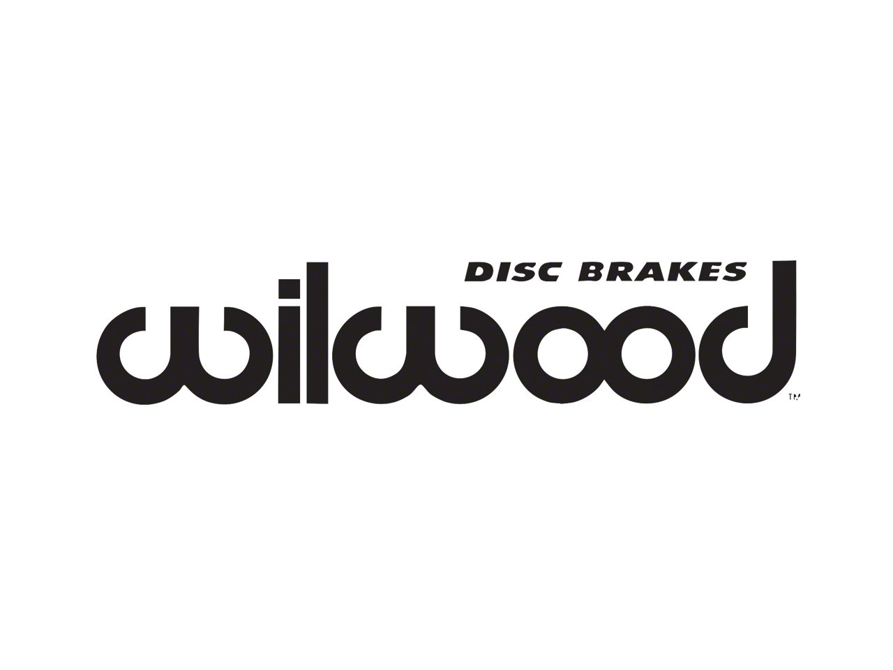 Wilwood AERO4 Rear P-Brake Kit 14.00in Drill Red 2005-2014 Mustang main image 1
