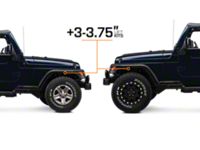 Actualizar 59+ imagen 2001 jeep wrangler suspension lift kit