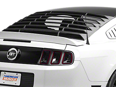 Mustang Louvers - Rear Window