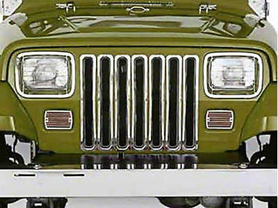 Jeep Grille Inserts & Overlays 1987-1995 YJ